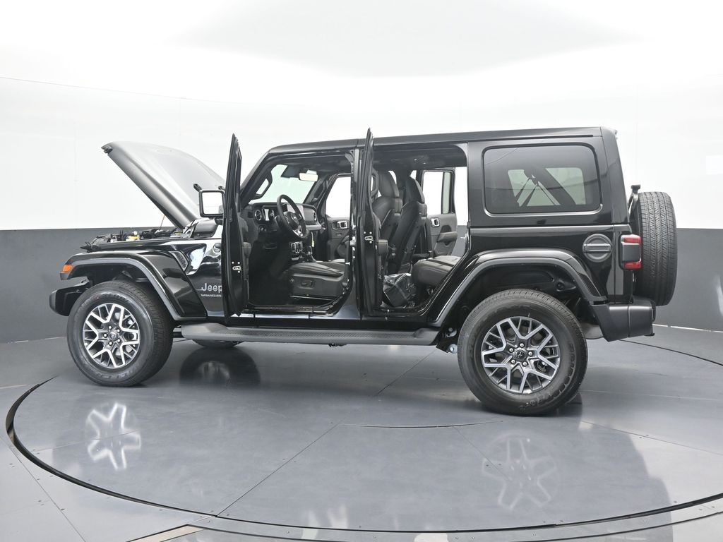 New 2025 Black Clearcoat Jeep Sahara image 73