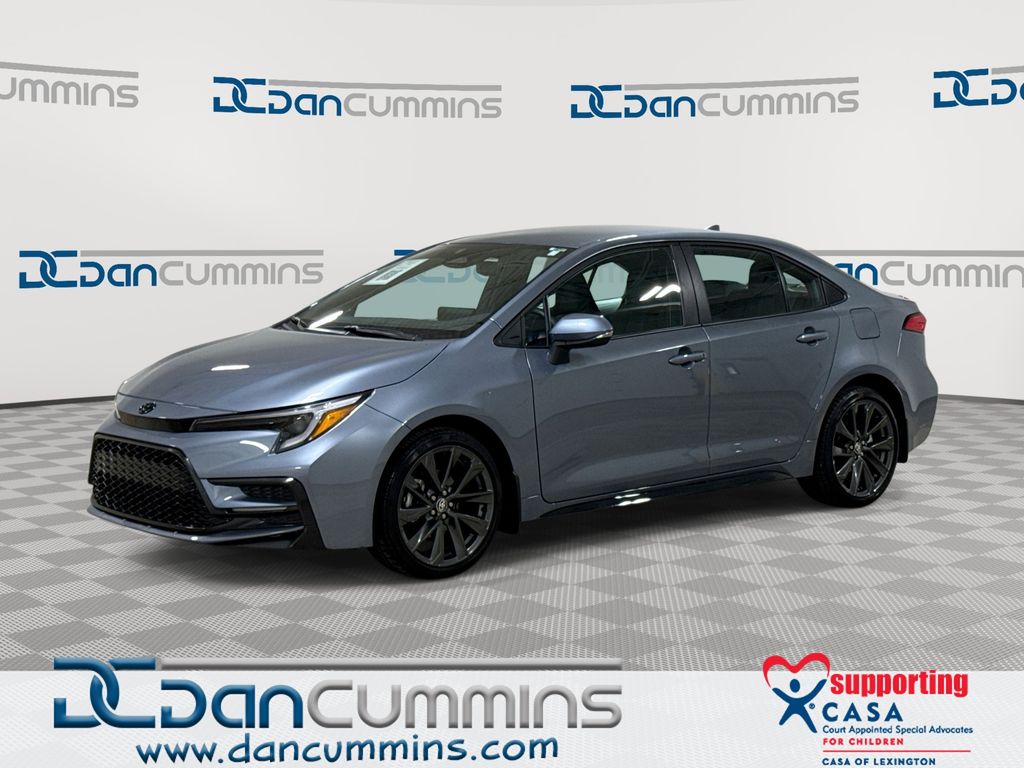 Celestite 2025 Toyota Corolla SE FWD Sedan Front-Wheel Drive Continuously Variable Transmission