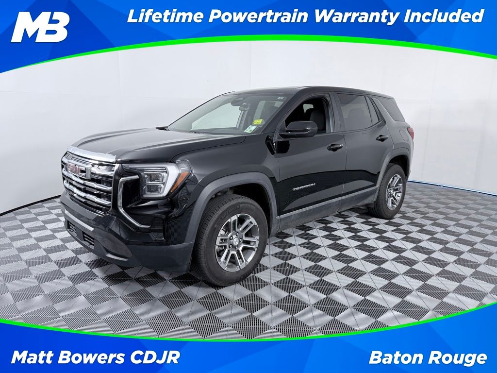 Black (Ebony Twilight Metallic) 2025 GMC Terrain SUV / Crossover Front-Wheel Drive Continuously Variable Transmission