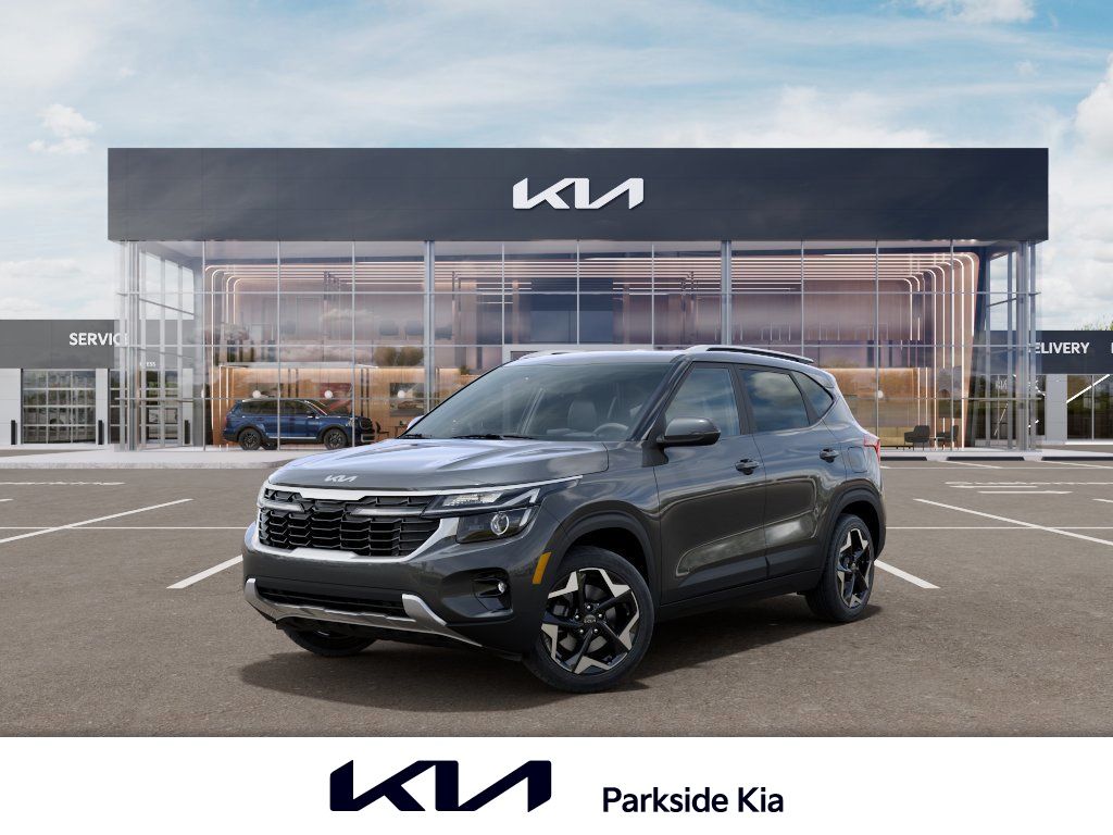 Gravity Gray 2026 Kia Seltos S AWD SUV / Crossover All-Wheel Drive Continuously Variable Transmission