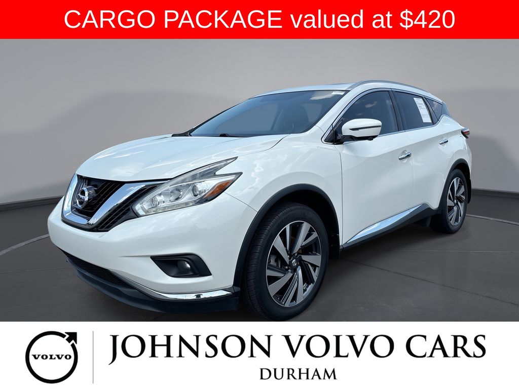 Pearl White 2018 Nissan Murano SUV / Crossover Front-Wheel Drive Continuously Variable Transmission