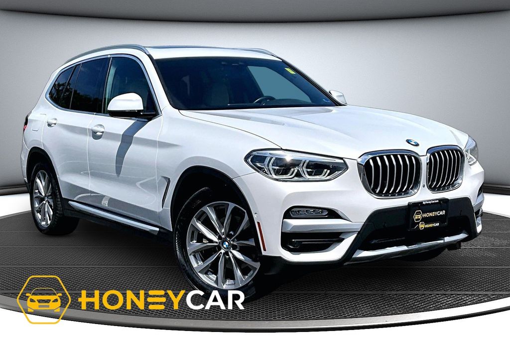 Mineral White Metallic 2019 BMW X3 xDrive30i AWD SUV / Crossover All-Wheel Drive 8-Speed Automatic
