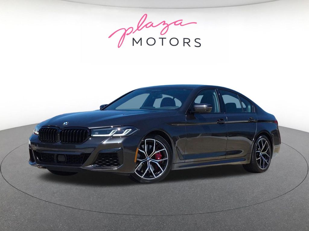 Gray (Dark Graphite Metallic) 2023 BMW 5 Series Sedan All-Wheel Drive 8-Speed Automatic