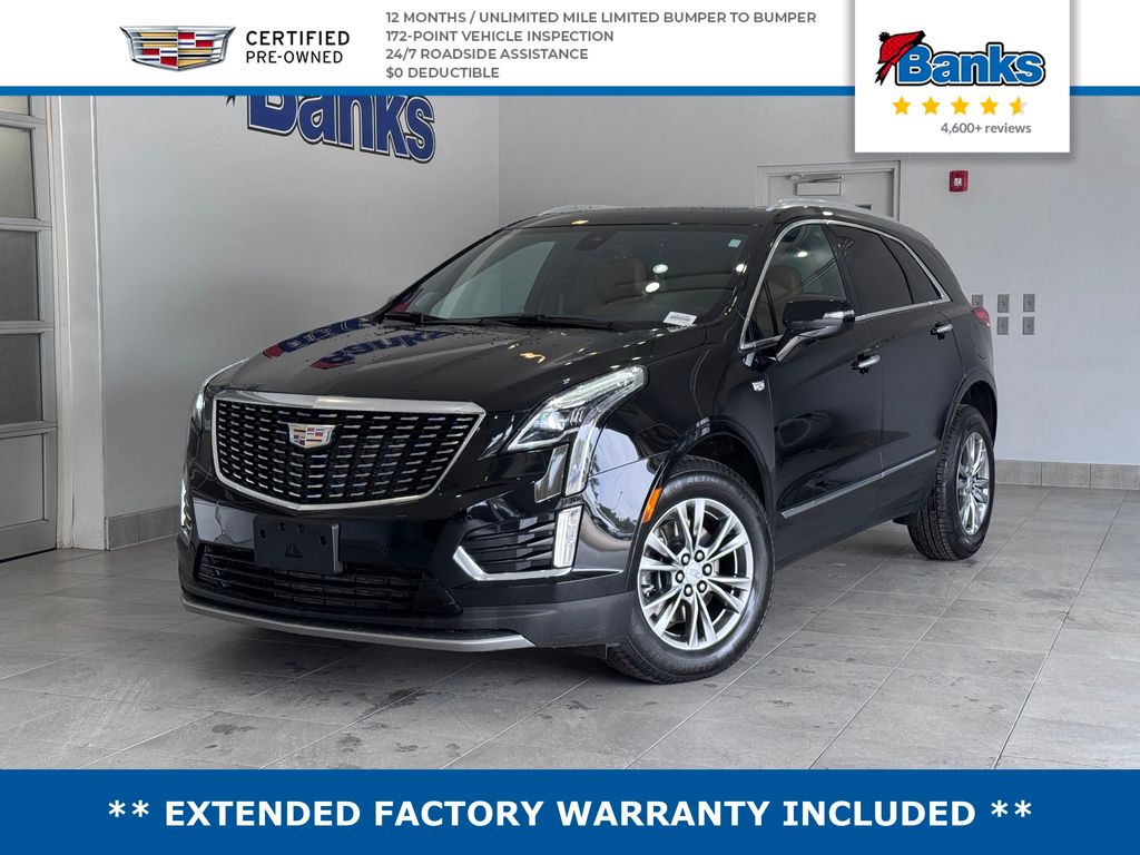 Stellar Black Metallic 2023 Cadillac XT5 Premium Luxury AWD SUV / Crossover Four-Wheel Drive 9-Speed Automatic