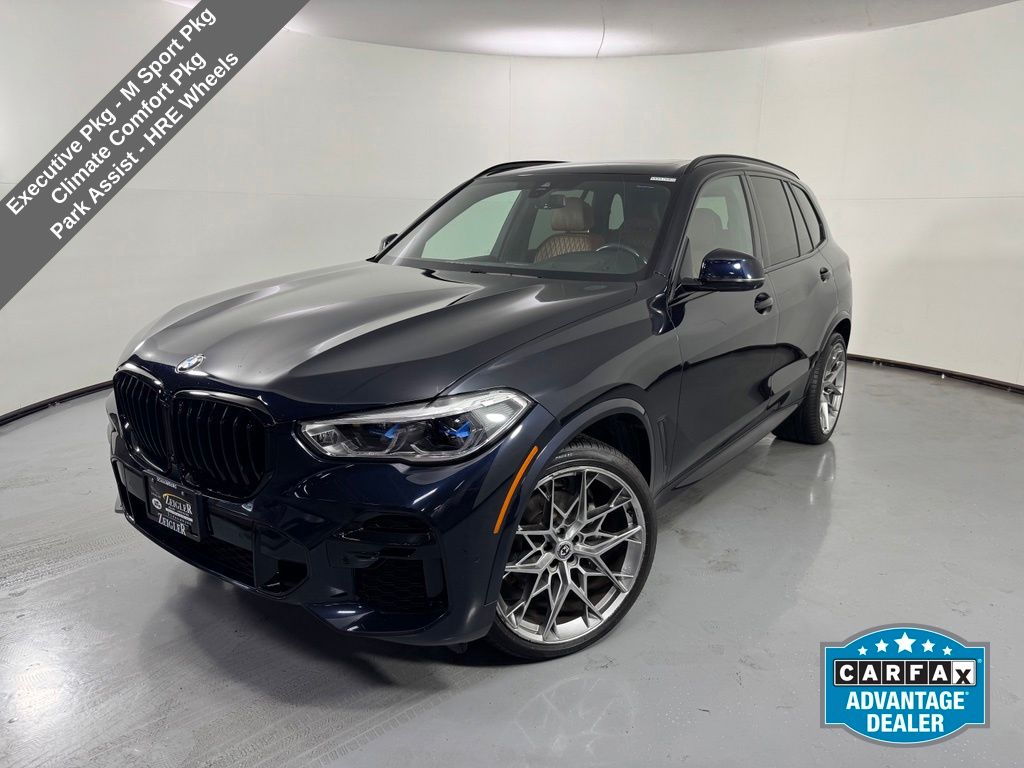 Carbon Black Metallic 2022 BMW X5 xDrive40i AWD SUV / Crossover All-Wheel Drive 8-Speed Automatic