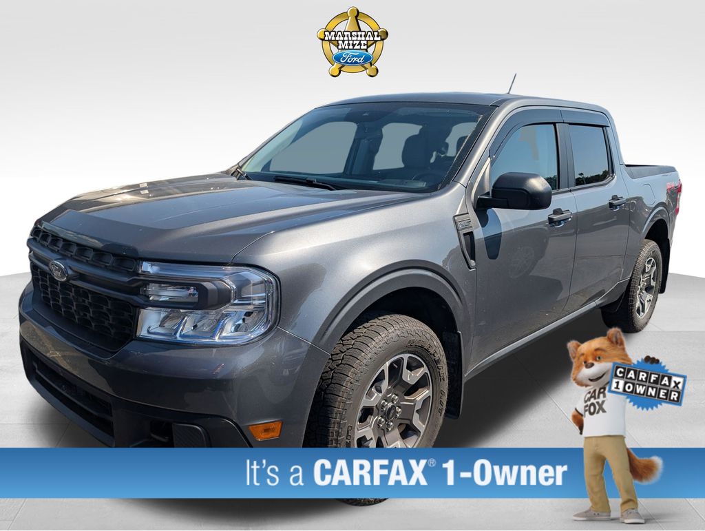 Gray Metallic 2024 Ford Maverick Pickup Truck All-Wheel Drive 8-Speed Automatic