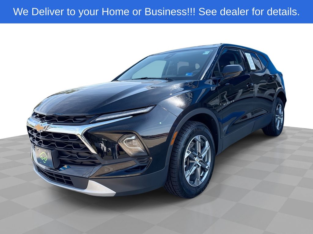 Black 2025 Chevrolet Blazer SUV / Crossover All-Wheel Drive 9-Speed Automatic Overdrive