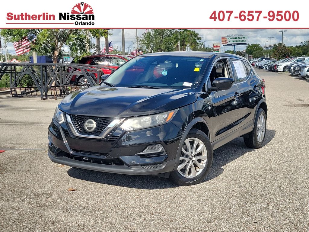 Gray (Magnetic Black Pearl) 2021 Nissan Rogue Sport SUV / Crossover Front-Wheel Drive Continuously Variable Transmission