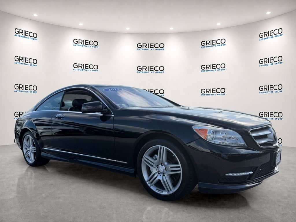 Black 2013 Mercedes-Benz CL-Class Coupe All-Wheel Drive 7-Speed Automatic