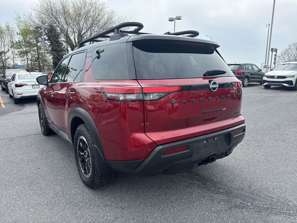 2024 Nissan Pathfinder Rock Creek Red at South Hills Kia