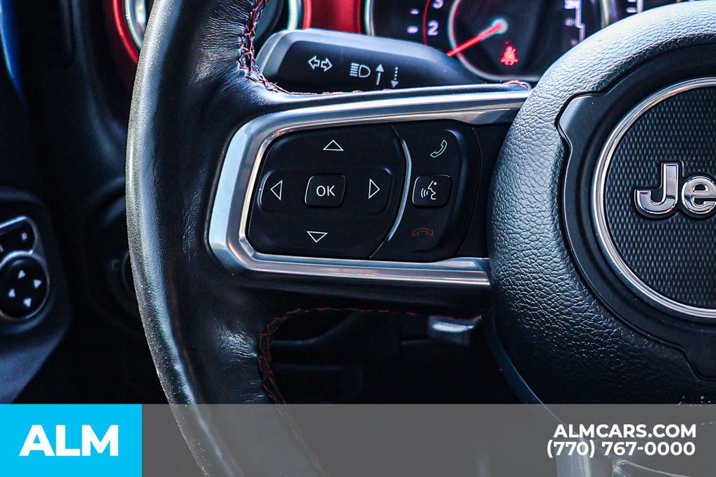 Used 2021 Blue Jeep Rubicon image 32