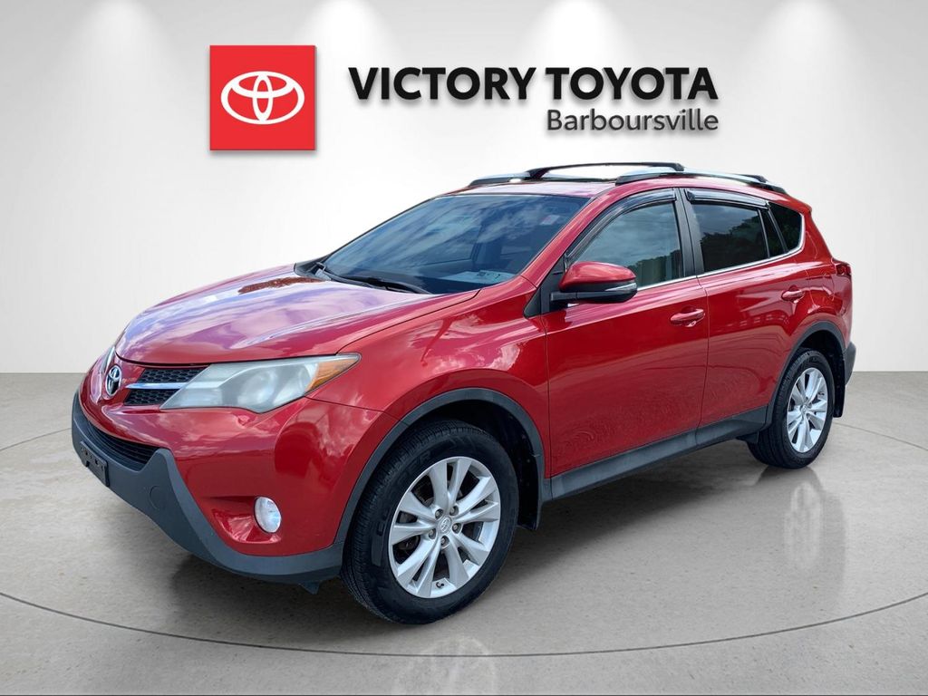 Barcelona Red Metallic 2013 Toyota RAV4 SUV / Crossover All-Wheel Drive 6-Speed Automatic
