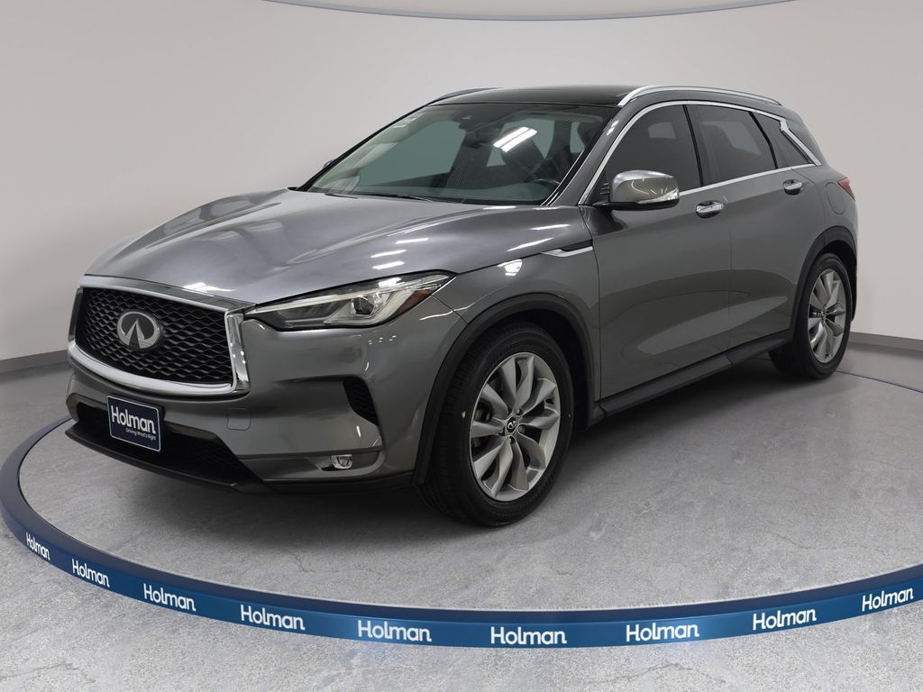 Gray (Graphite Shadow) 2019 INFINITI QX50 SUV / Crossover All-Wheel Drive Continuously Variable Transmission