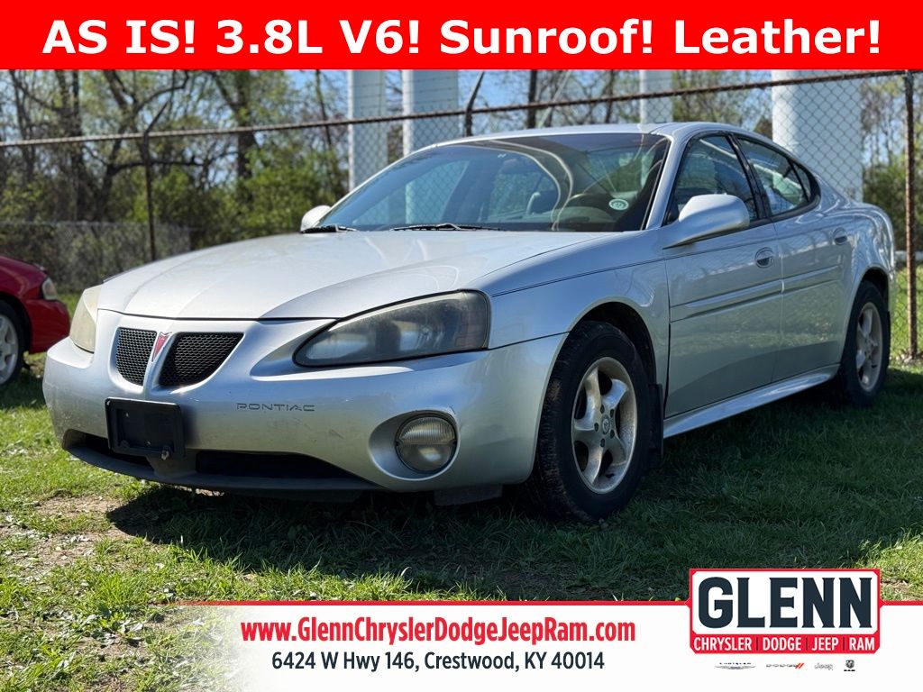 Galaxy Silver Metallic 2004 Pontiac Grand Prix GT2 Sedan Front-Wheel Drive 4-Speed Automatic Overdrive