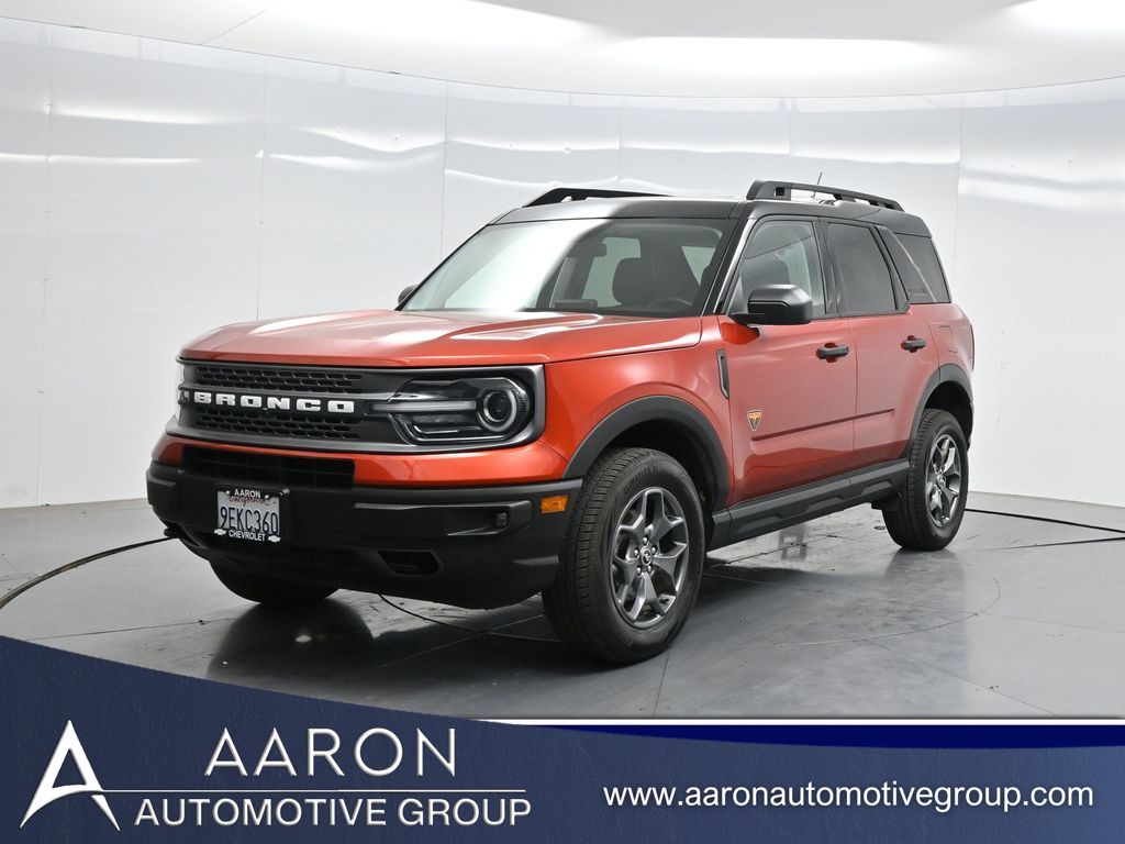 Chili Pepper Red 2023 Ford Bronco Sport SUV / Crossover All-Wheel Drive 8-Speed Automatic