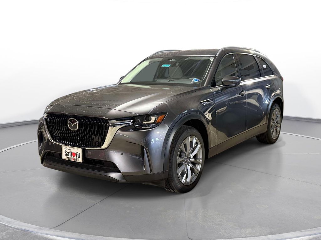 Machine Gray 2026 Mazda CX-90 3.3 Turbo Preferred AWD SUV / Crossover All-Wheel Drive 8-Speed Automatic
