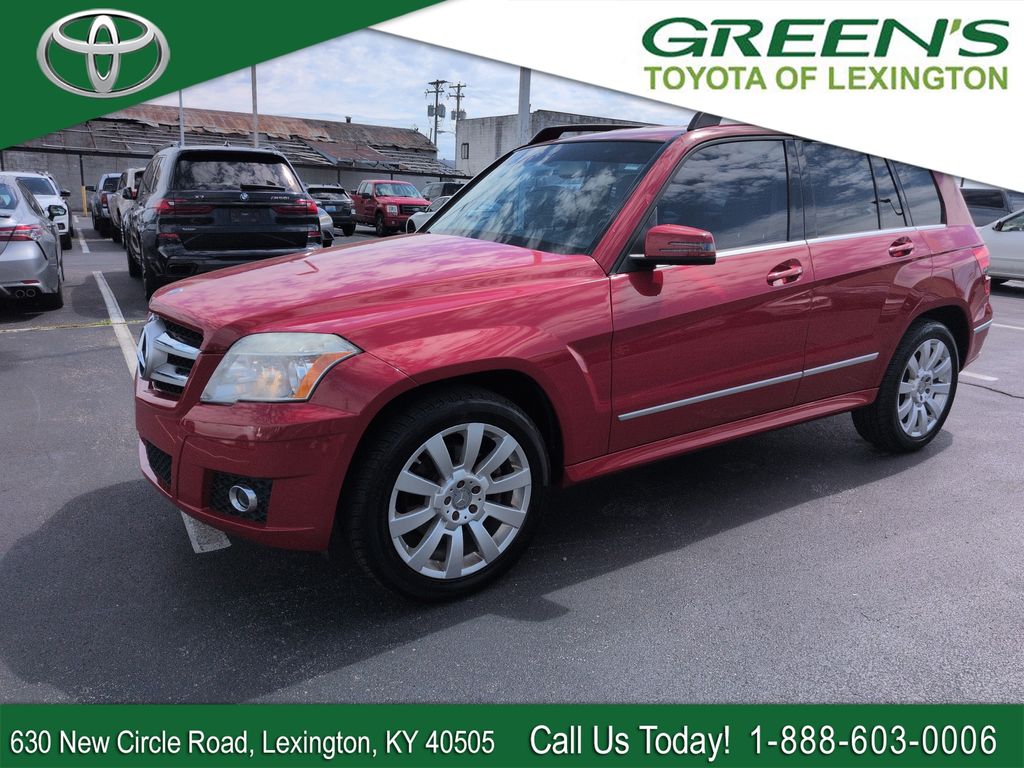 Red 2012 Mercedes-Benz GLK 350 4MATIC SUV / Crossover All-Wheel Drive 7-Speed Automatic