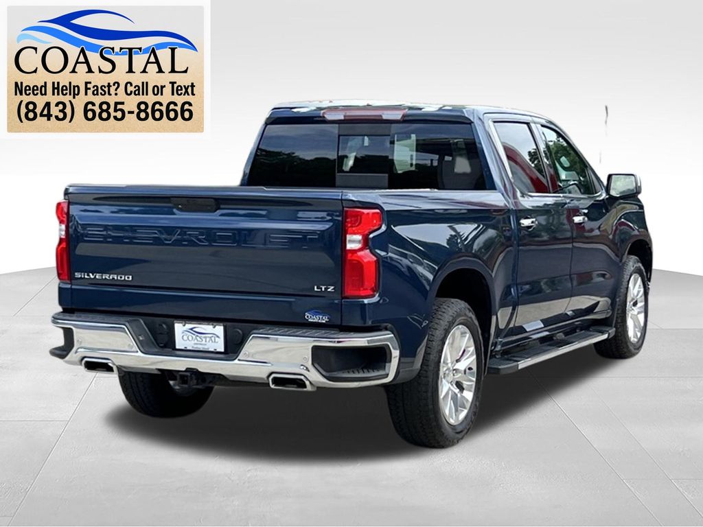 2021 Chevrolet Silverado 1500 LTZ Blue at Bob Mills Chevrolet