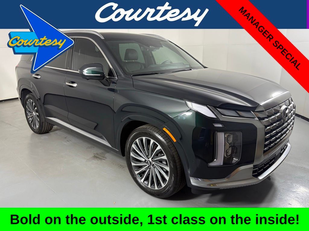 Robust Emerald 2025 Hyundai Palisade Calligraphy FWD SUV / Crossover Front-Wheel Drive 8-Speed Automatic