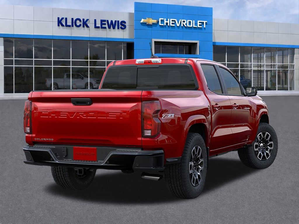 2026 Chevrolet Colorado Z71 Red at Klick Lewis Buick Chevrolet