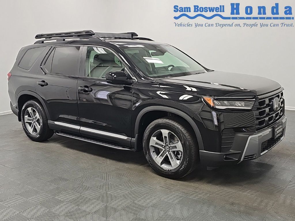 Crystal Black Pearl 2026 Honda Pilot SUV / Crossover Front-Wheel Drive Automatic