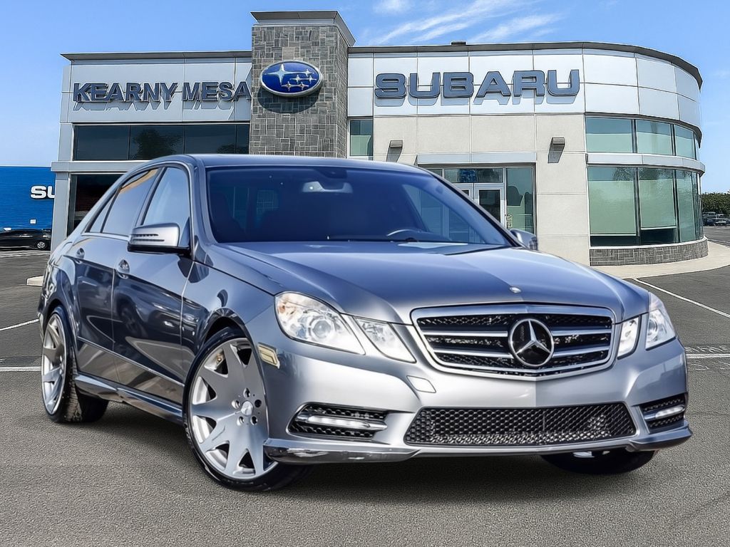 Silver 2012 Mercedes-Benz E-Class Sedan 7-Speed Automatic