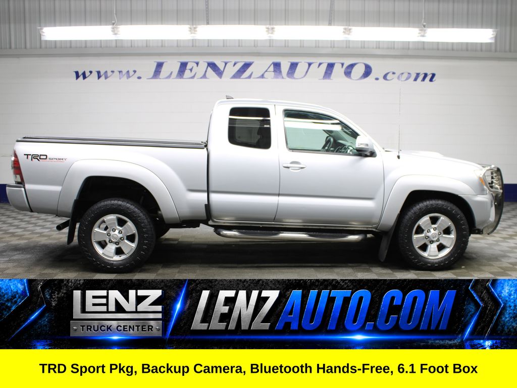 Silver Streak Mica 2012 Toyota Tacoma Pickup Truck Four-Wheel Drive 5-Speed Automatic Overdrive