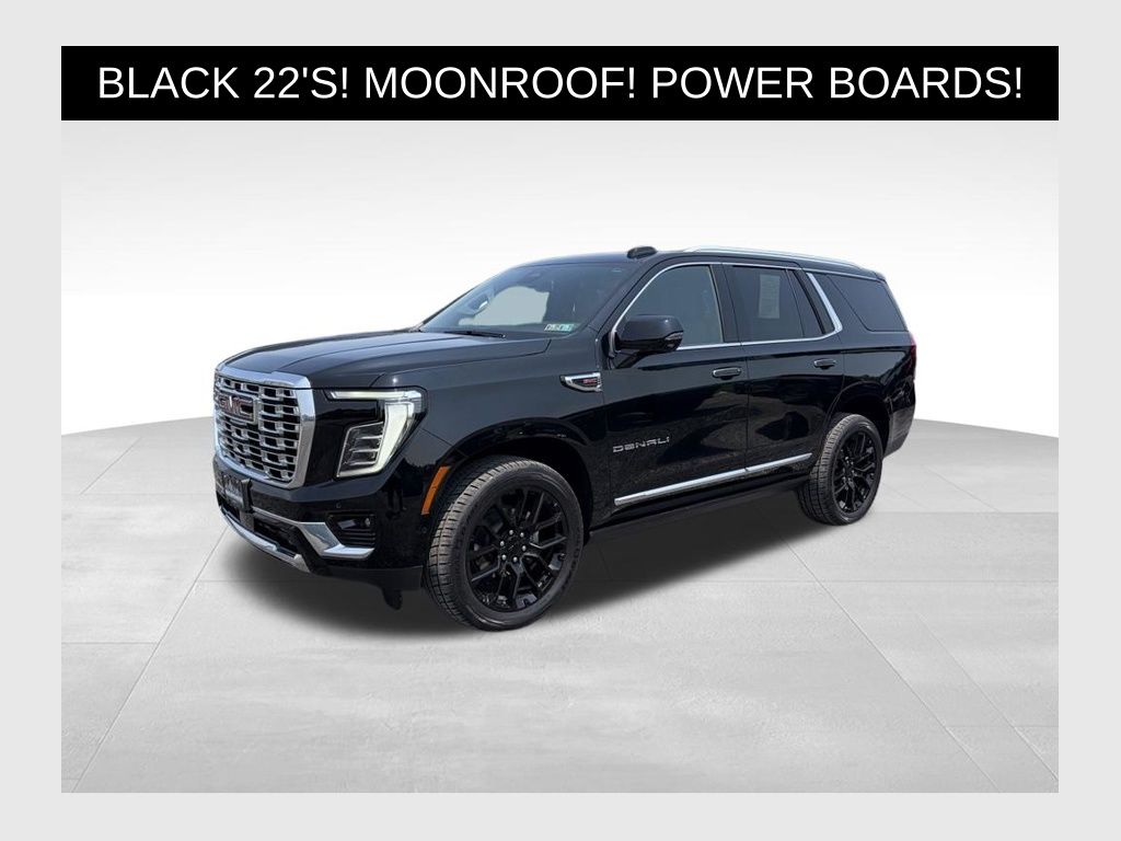 Onyx Black 2026 GMC Yukon SUV / Crossover Four-Wheel Drive 