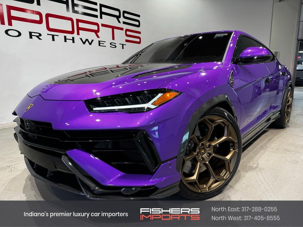 Purple 2024 Lamborghini Urus Performante AWD SUV / Crossover All-Wheel Drive 8-Speed Automatic