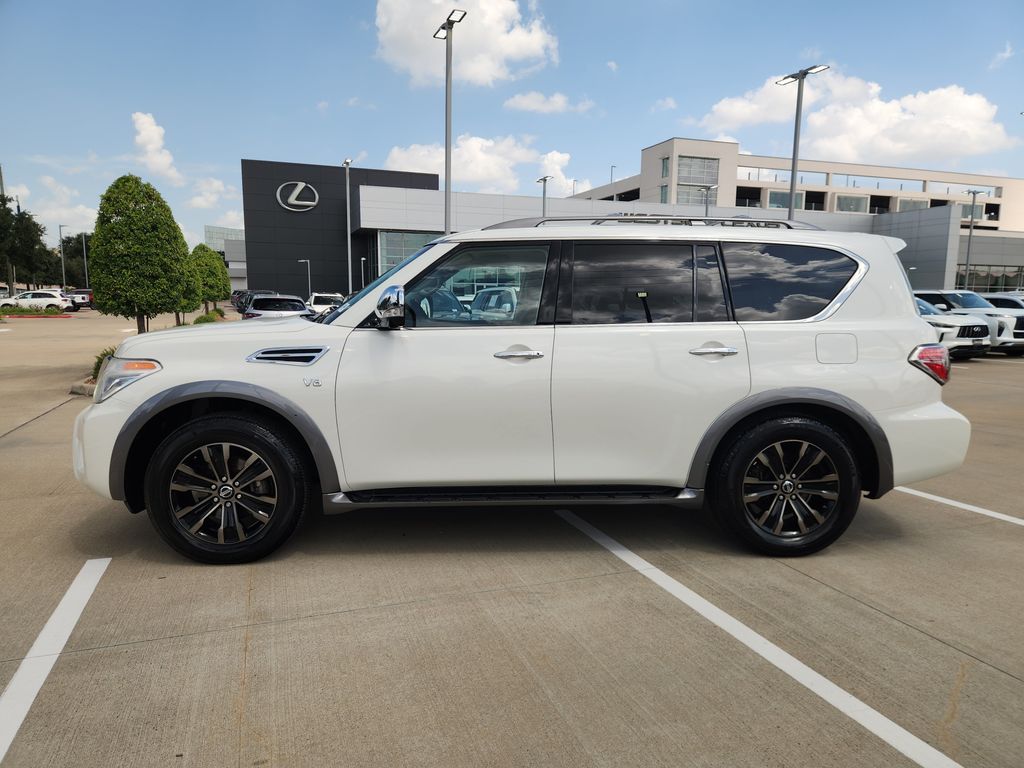 2017 Nissan Armada Platinum White at Wharton Ford