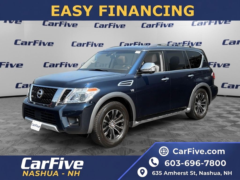 Hermosa Blue 2017 Nissan Armada SUV / Crossover Four-Wheel Drive 7-Speed Automatic