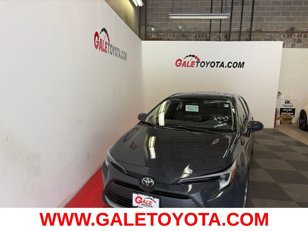 Underground 2026 Toyota Corolla Hybrid Sedan Front-Wheel Drive Continuously Variable Transmission