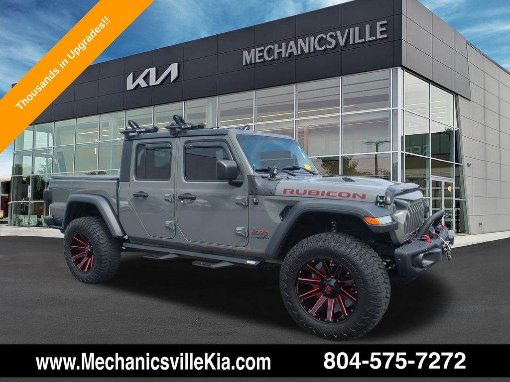 Sting-Gray Clearcoat 2021 Jeep Gladiator Pickup Truck Four-Wheel Drive 8-Speed Automatic
