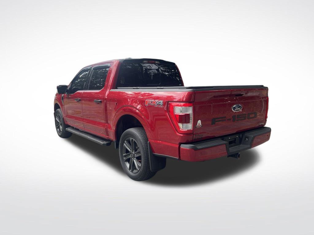 Certified Used 2023 Red Ford Lariat image 3