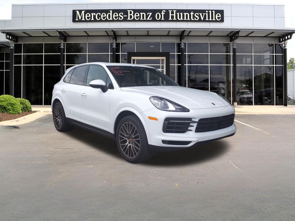 Carrara White Metallic 2023 Porsche Cayenne SUV / Crossover All-Wheel Drive 8-Speed Automatic