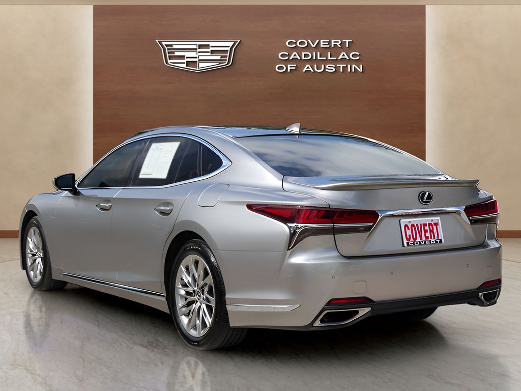 Used 2018 Silver Lexus 500 Base image 3