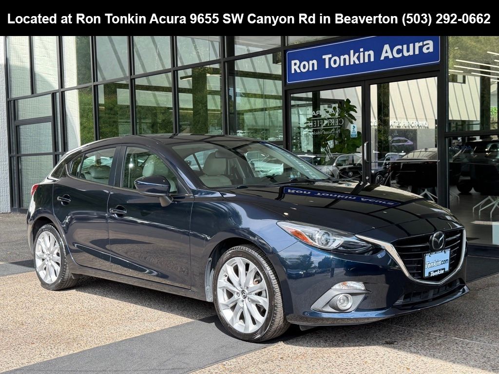 Deep Crystal Blue Mica 2014 Mazda MAZDA3 Hatchback Front-Wheel Drive 6-Speed Automatic