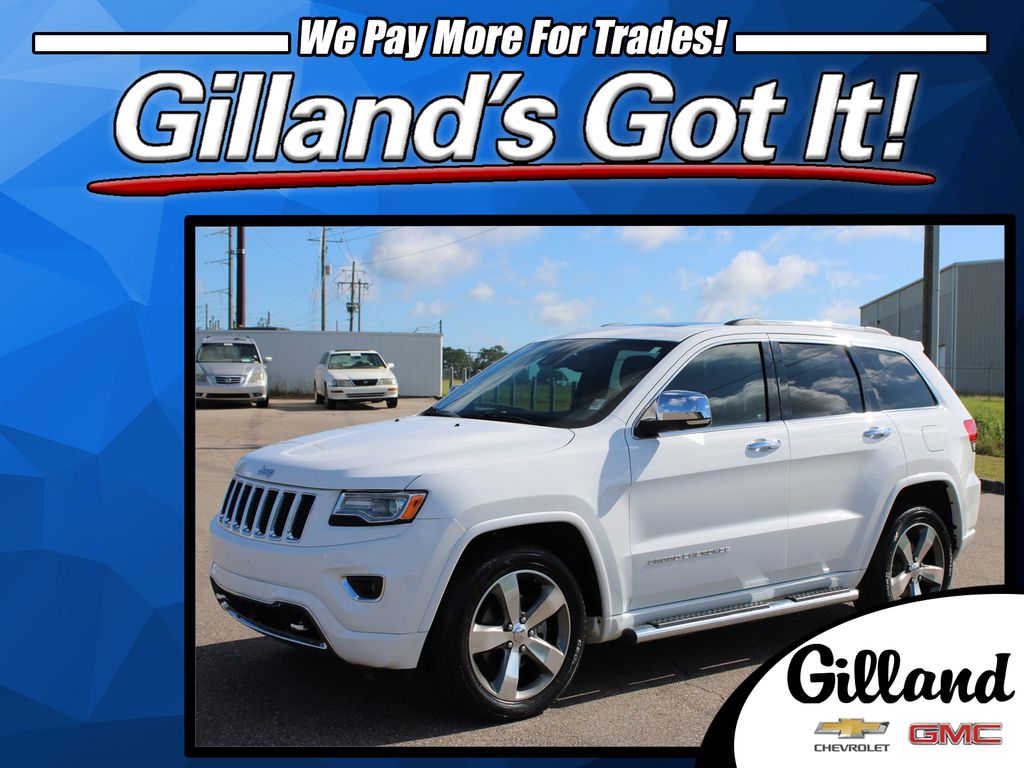 Bright White Clearcoat 2015 Jeep Grand Cherokee SUV / Crossover 4X2 8-Speed Automatic