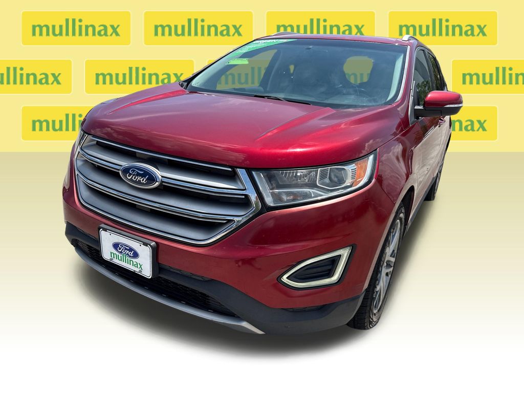 Used 2015 Red Ford Titanium image 8