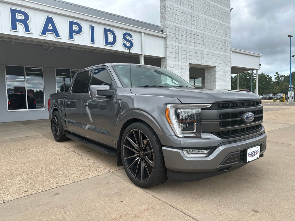 Gray Metallic 2023 Ford F-150 Pickup Truck Four-Wheel Drive Automatic