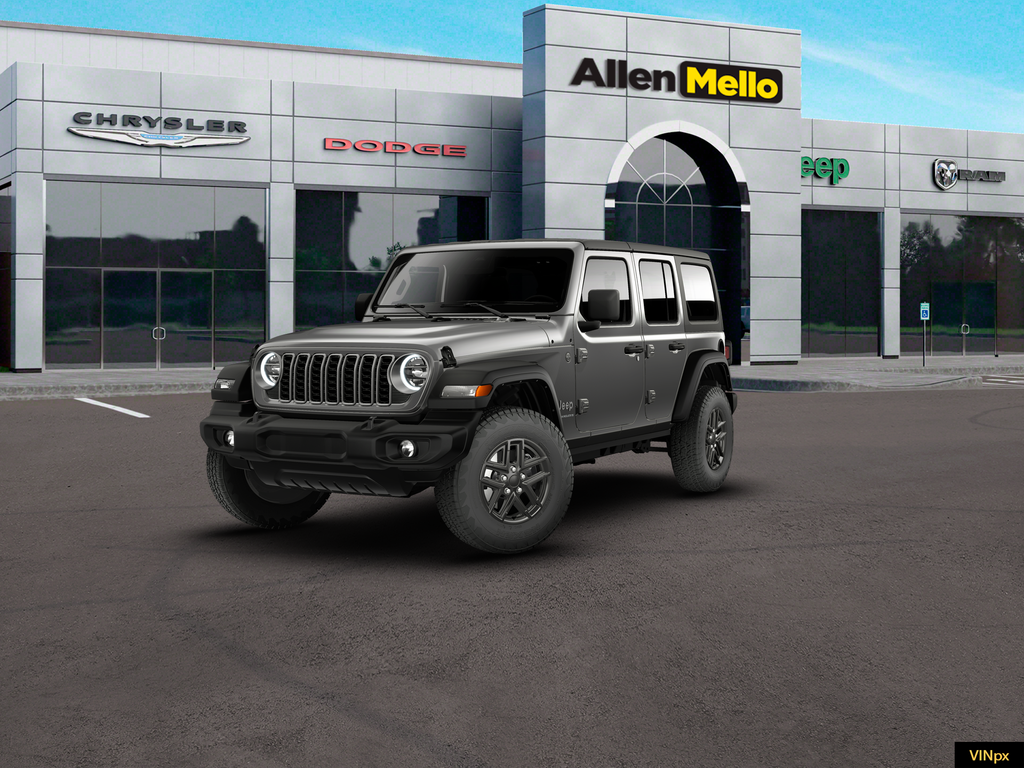 Gray (Granite Crystal Metallic Clearcoat) 2026 Jeep Wrangler SUV / Crossover Four-Wheel Drive 8-Speed Automatic