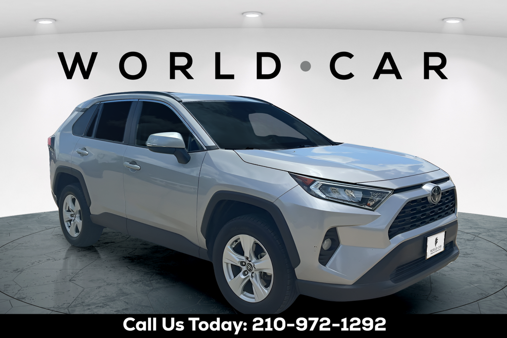 Silver Sky Metallic 2021 Toyota RAV4 SUV / Crossover Front-Wheel Drive 8-Speed Automatic