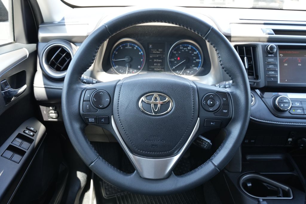 2017 Toyota RAV4 XLE Silver at Genesis of Spring