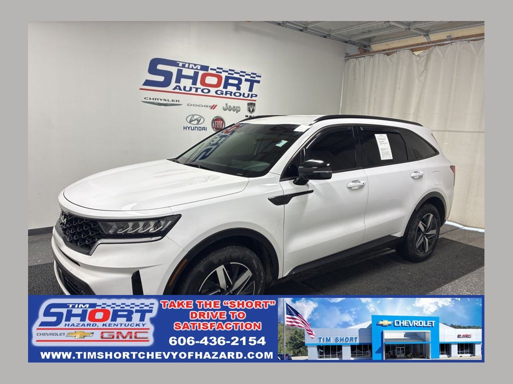 Glacial White Pearl 2022 Kia Sorento SUV / Crossover Front-Wheel Drive 8-Speed Dual Clutch
