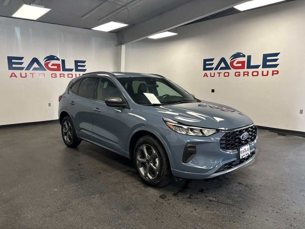 Vapor Blue 2024 Ford Escape SUV / Crossover All-Wheel Drive 8-Speed Automatic