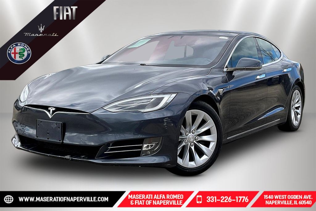 Midnight Silver Metallic 2016 Tesla Model S 60 RWD Sedan Rear-Wheel Drive 1-Speed Automatic