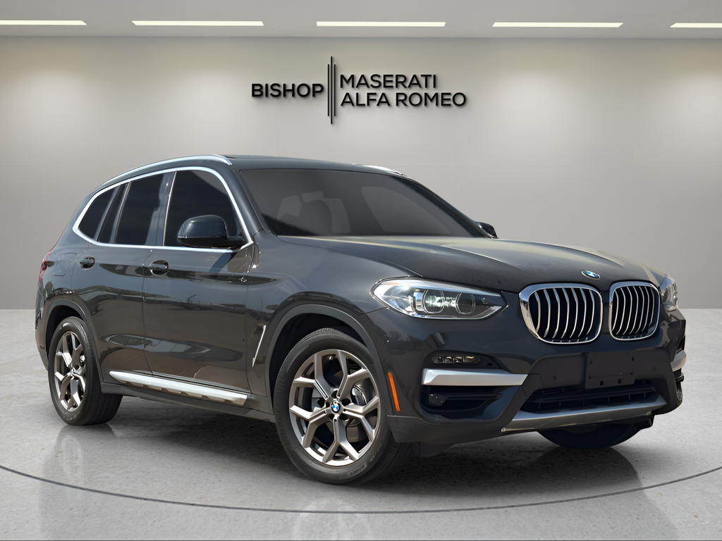 Gray (Dark Graphite Metallic) 2021 BMW X3 sDrive30i RWD SUV / Crossover Rear-Wheel Drive 8-Speed Automatic