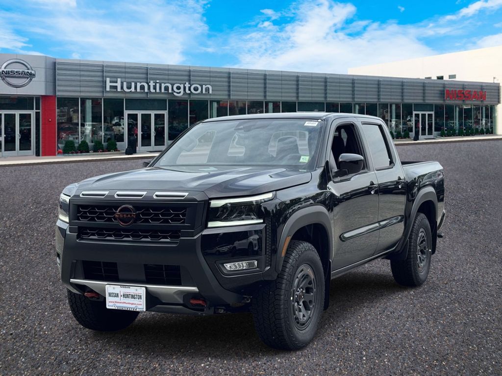 Super Black 2026 Nissan Frontier Pickup Truck Four-Wheel Drive 9-Speed Automatic Overdrive