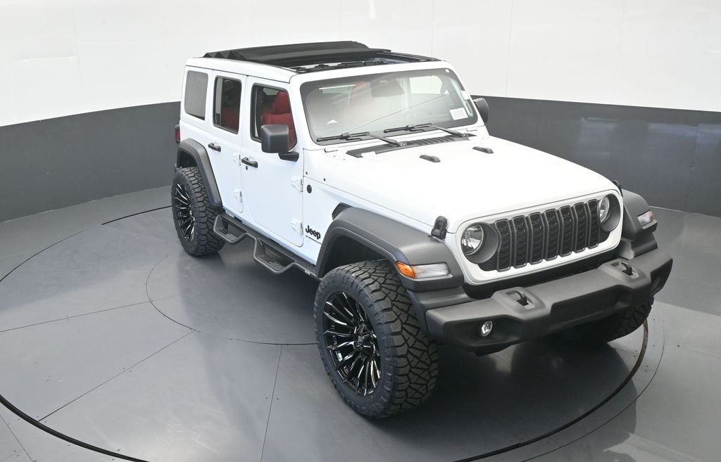 New 2026 Bright White Clearcoat Jeep Sport S image 56