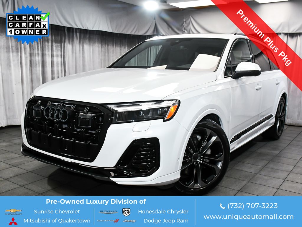 Glacier White Metallic 2026 Audi Q7 SUV / Crossover All-Wheel Drive 8-Speed Automatic